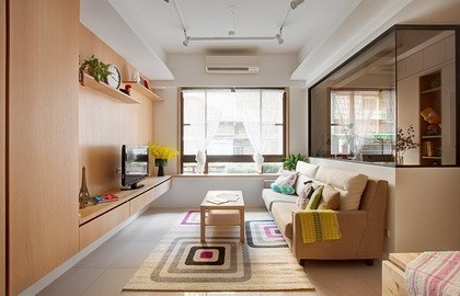  115平米的房子装修多少钱？新中式风格三居室设计说明！
