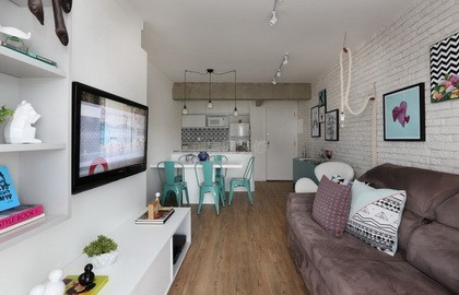  朋友买的40平米一居室，全包一共才花3万，这简约风格太美了！「案例分享」